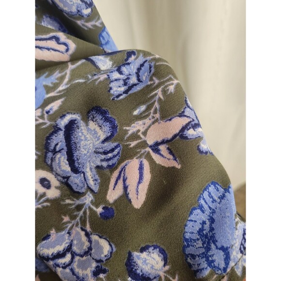 Hippie Rose Floral Top Short Sleeve Lightweight Medium - Picture 5 of 8